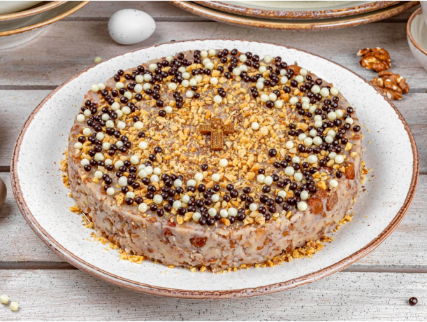 Традиционная колива с мёдом, орехами и изюмом Поминальная