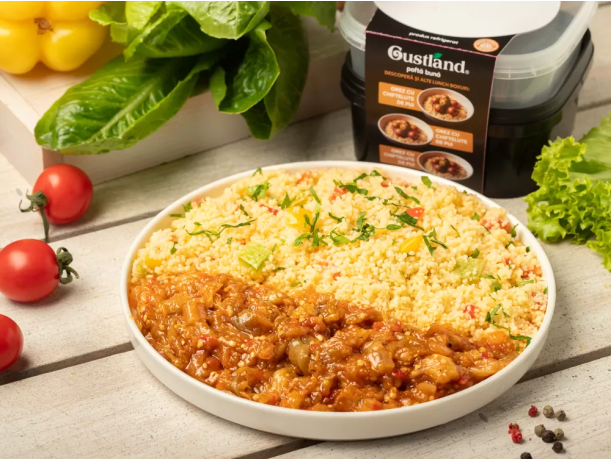 Ланч бокс Кус-кус с закуской из баклажан