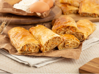 Вертуты с капустой квашеной