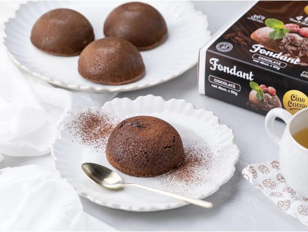 Double chocolate fondant