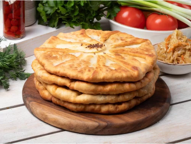 Плацинды жаренные с квашенной капустой