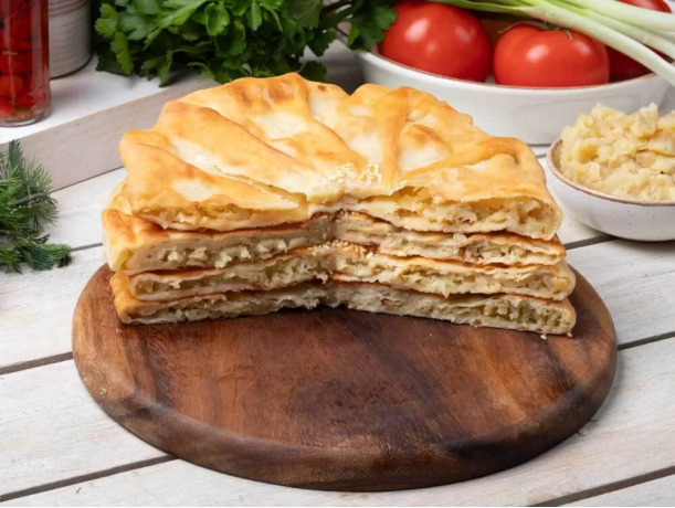 Плацинды жаренные с картошкой