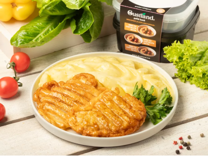 Ланч бокс Пюре картофельное отбивной куриной
