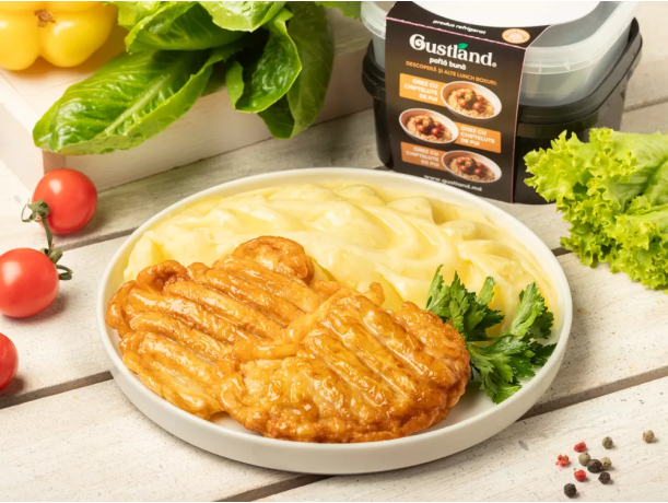Ланч бокс Пюре картофельное отбивной куриной
