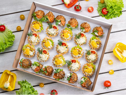Набор из корзинок и шу Gourmet Bites