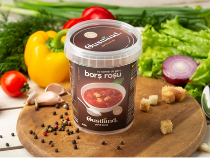 Борщ со свиным мясом
