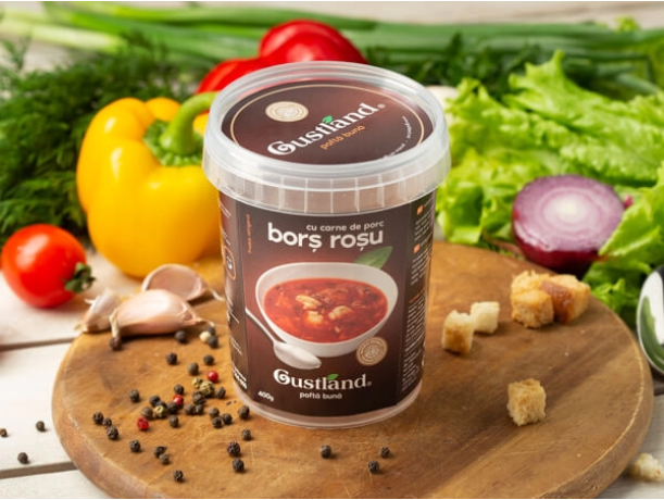 Борщ со свиным мясом