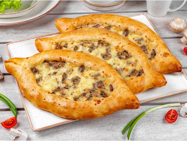 Хачапури с грибами