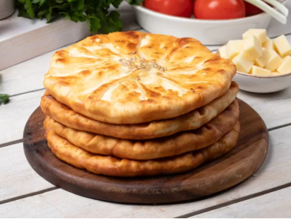  Плацинды на сковороде с сыром