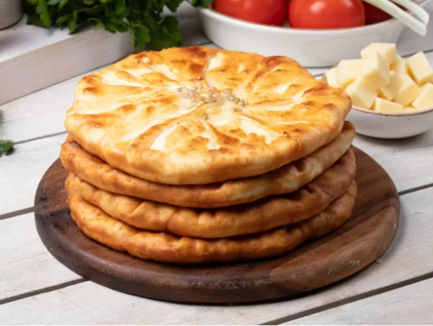  Плацинды на сковороде с сыром