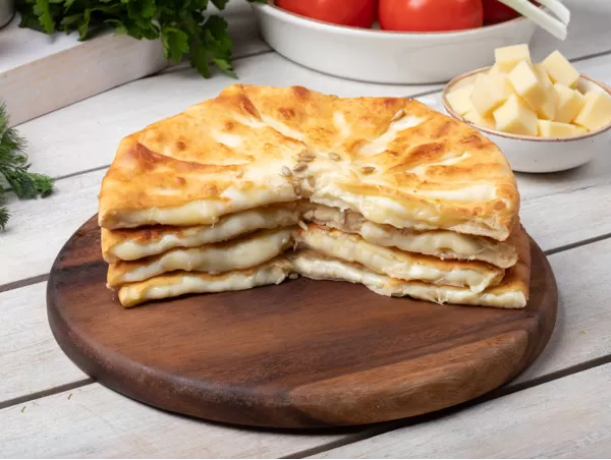  Плацинды на сковороде с сыром