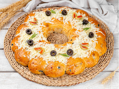 Кранц с оливками и вялеными томатами (замороженный)