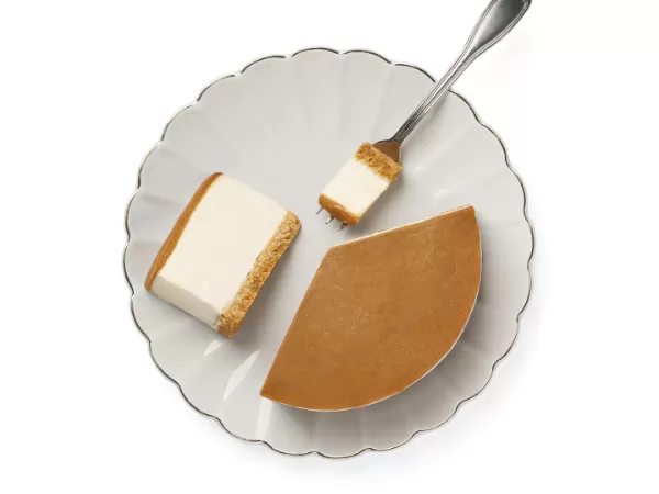 Salted caramel light cheesecake