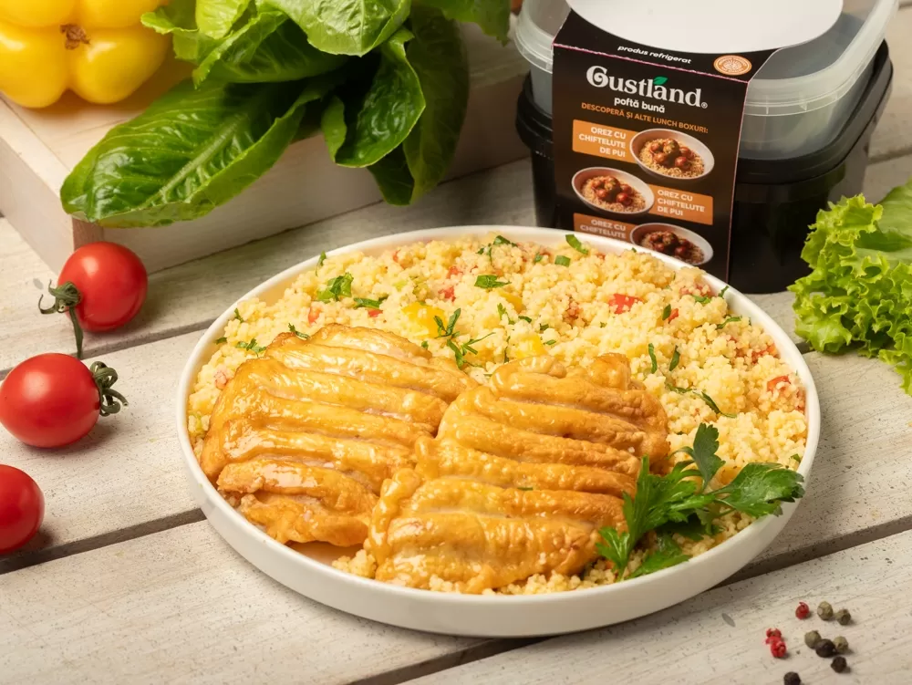 Lunch box Couscous cu batuta din pulpa de pui 
